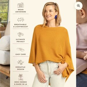 Amma Cocoon Nursing / breastfeeding cover / shawl / wrap - Like New!